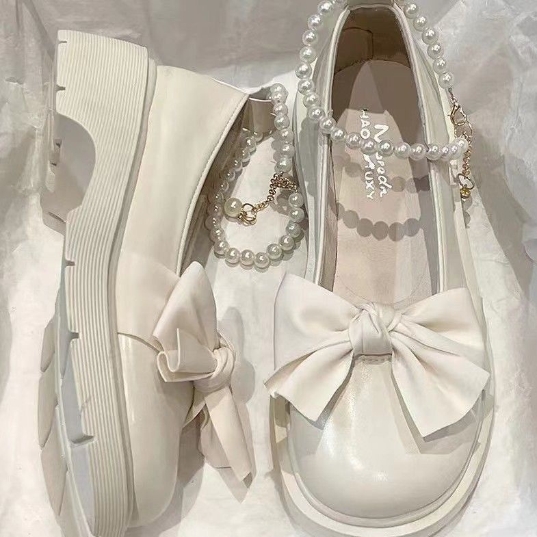 UETEEY giày búp bê Mary Jane Lolita Đế da mềm đế êm thời trang 2023 34Z230821