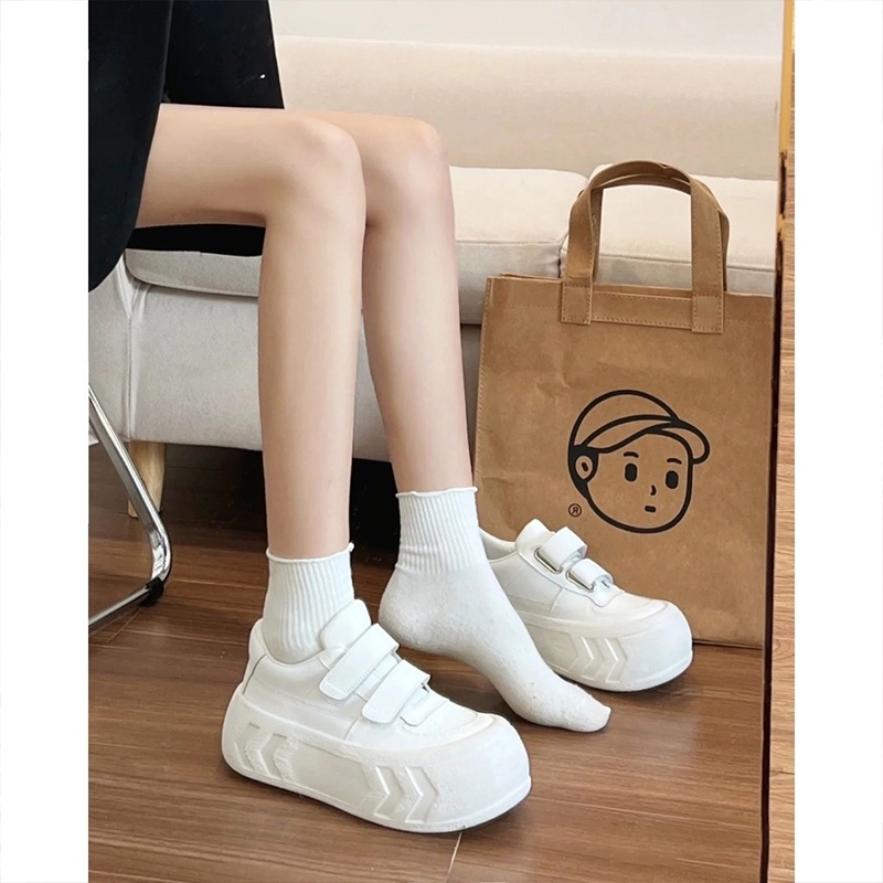 Giày Thể Thao Khóa Dán Thời Trang Năng Động Dành Cho Nữ