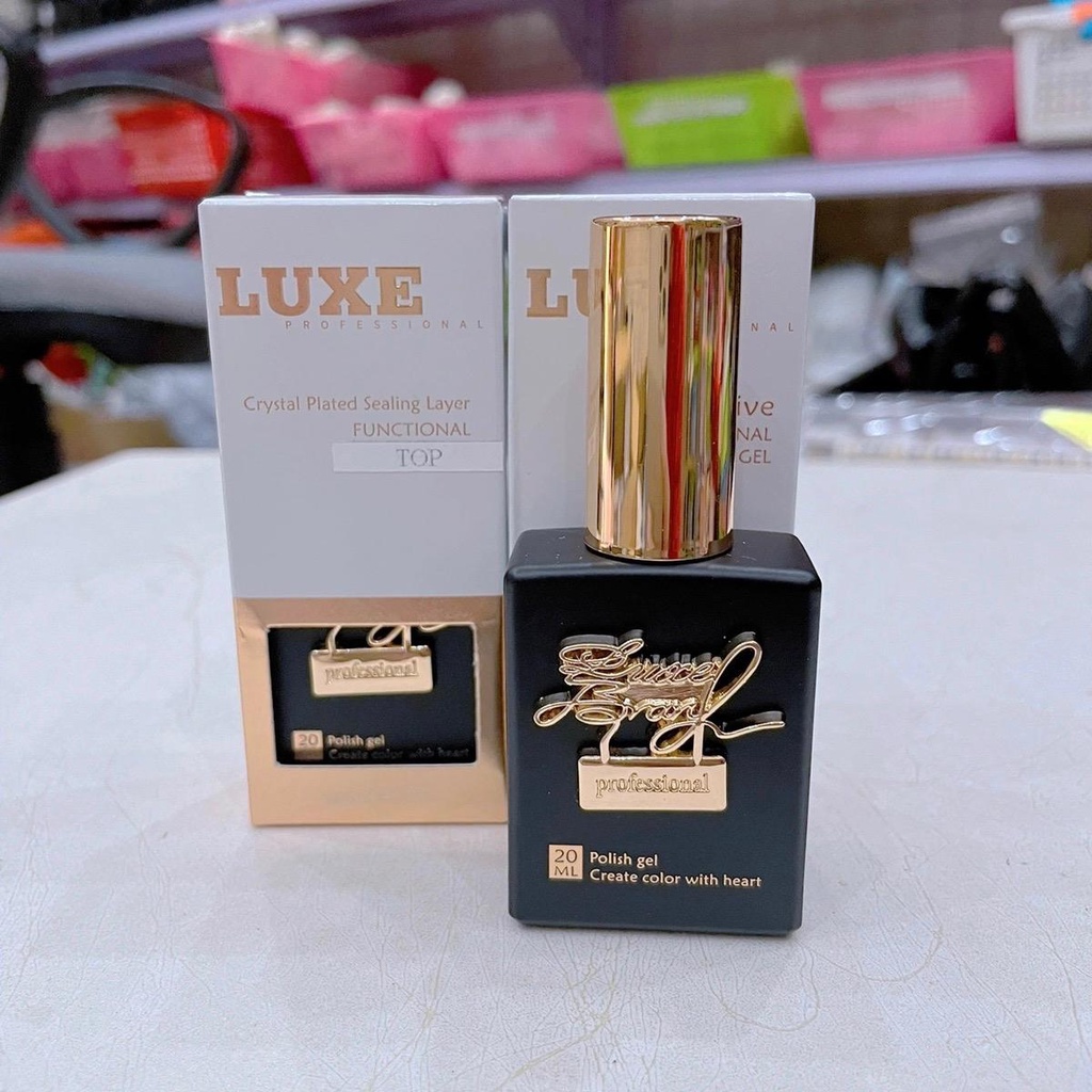 Base top Luxe - dòng bóng, liên kết cường lực dành cho thợ nail chuyên nghiệp hottrend 2023