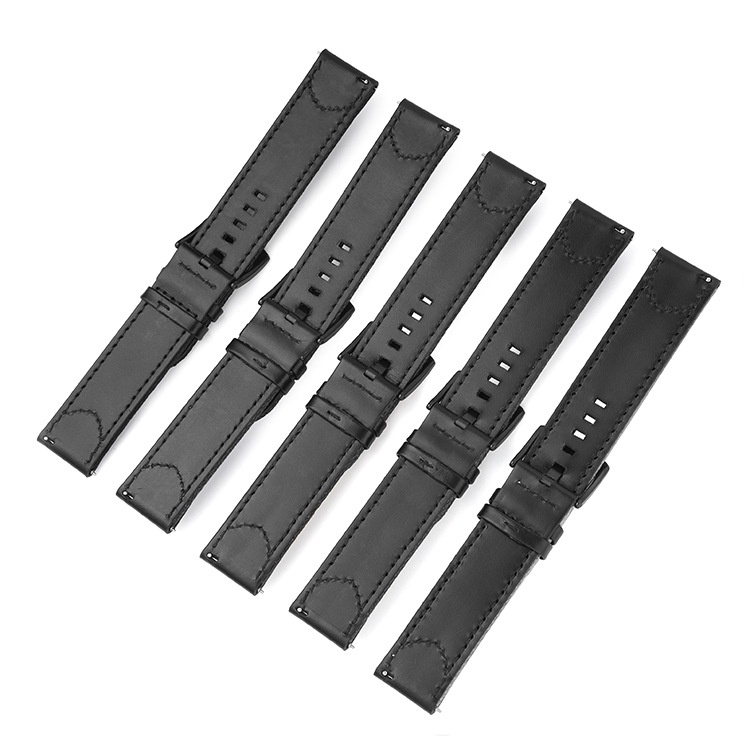 Dây Đeo Tay Bằng Da nylon 20mm 22mm 24mm Tháo Gỡ Nhanh Cho Đồng Hồ Thông Dụng seiko samsung galaxy watch 6 5 4