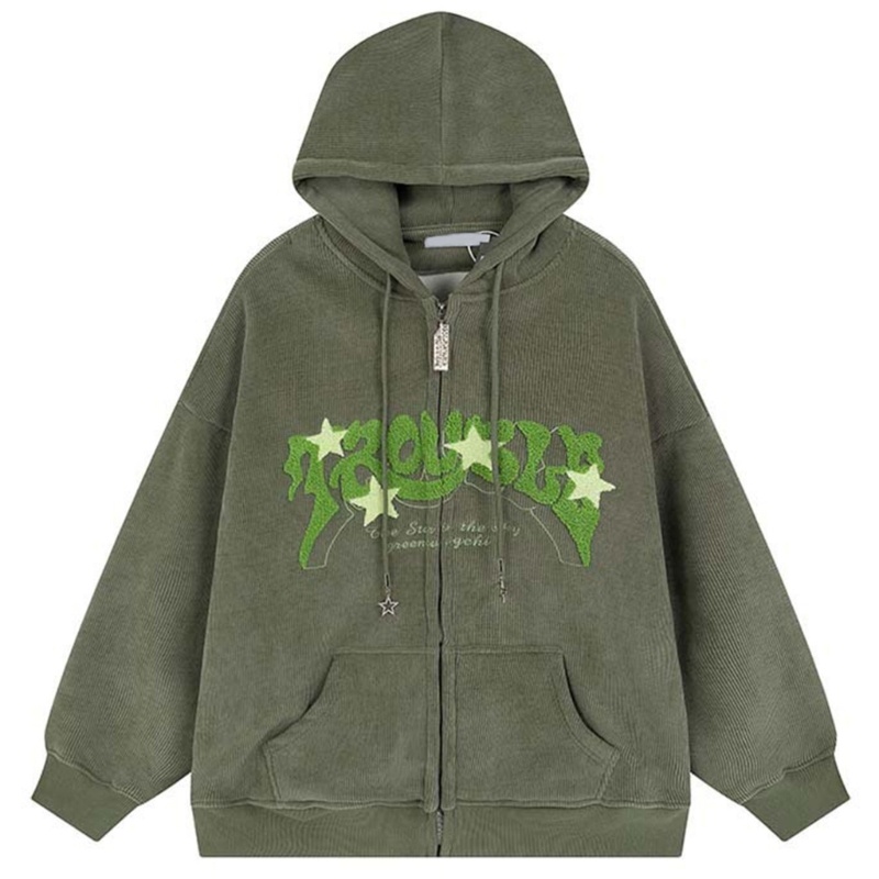 Brroa Áo Hoodie Dài Tay In Chữ Thời Trang Đường Phố Cho Nữ