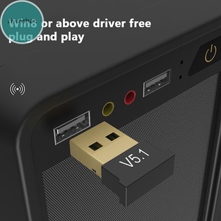 Ziyunshan usb bluetooth 5.1 Nhận Tín Hiệu bluetooth Không Dây Cho Máy Tính