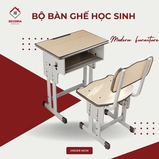 Bộ bàn ghế học sinh thông minh giá rẻ, bộ bàn ghế cho bé học bài – decoria shop