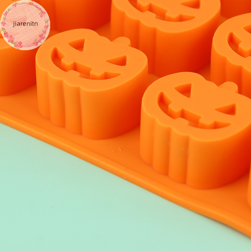 1 Khuôn Silicon Làm Bánh Quy Sô Cô La Hình Quả Bí Ngô halloween vn