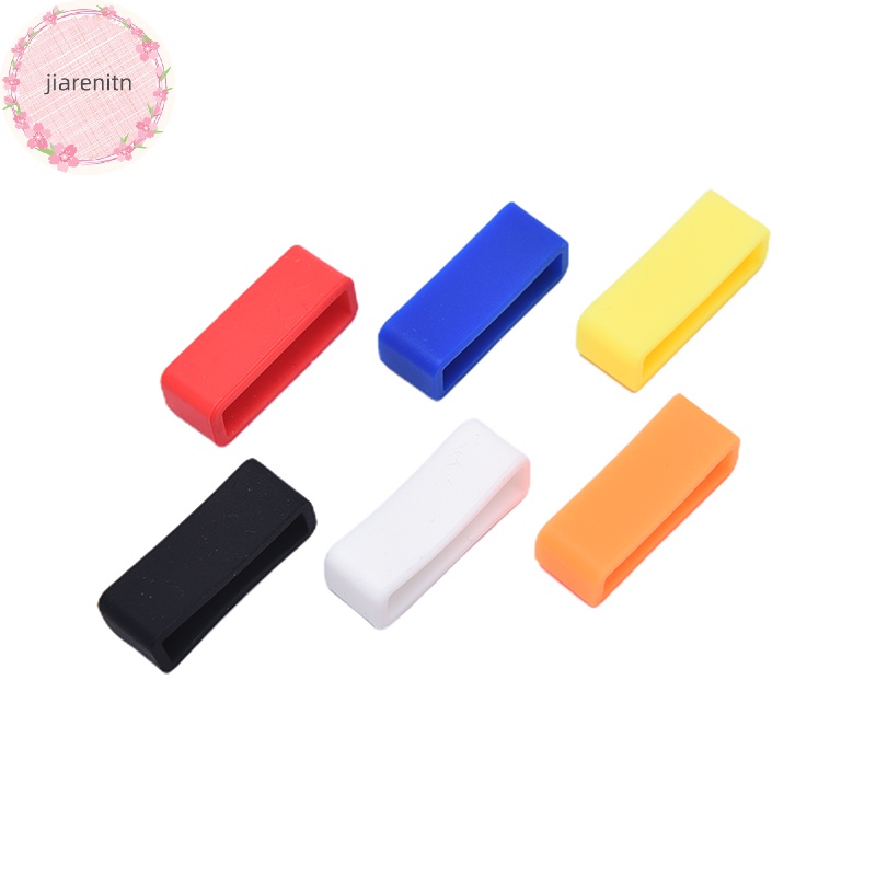 Set 2 Vòng Cao Su Silicon Nhiều Màu Sắc Giữ Dây Đồng Hồ vn