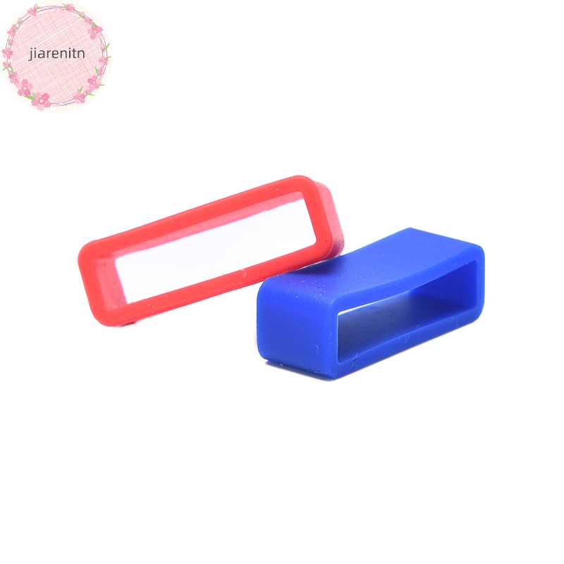 Set 2 Vòng Cao Su Silicon Nhiều Màu Sắc Giữ Dây Đồng Hồ vn