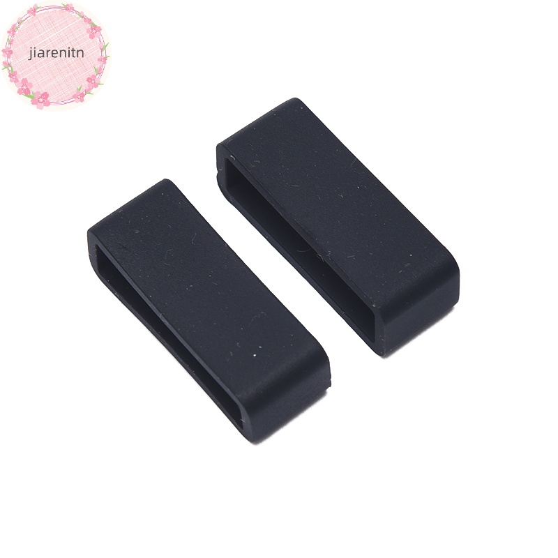 Set 2 Vòng Cao Su Silicon Nhiều Màu Sắc Giữ Dây Đồng Hồ vn