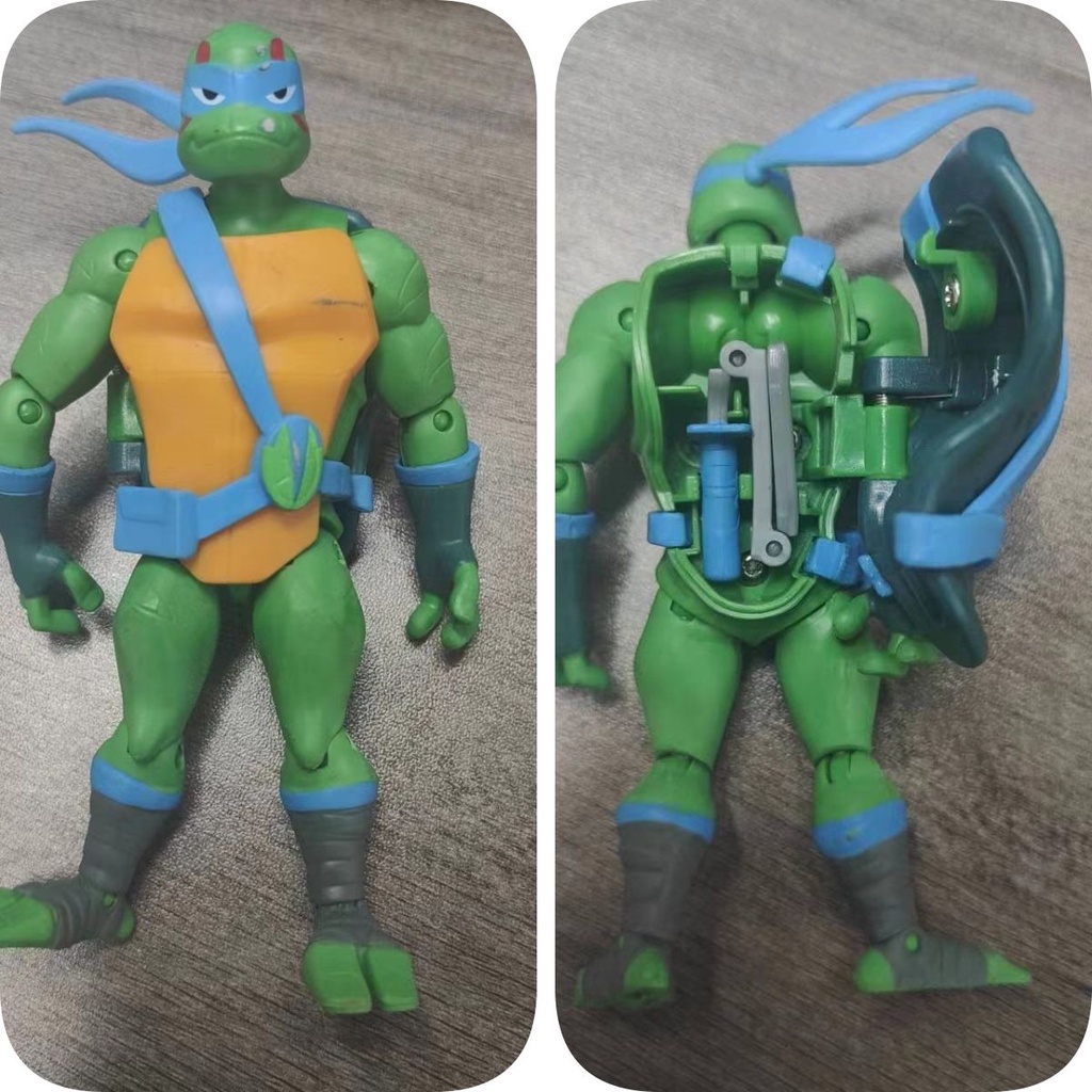 Màu Sắc Mô Hình Đồ Chơi ninja Rùa 12cm 2018