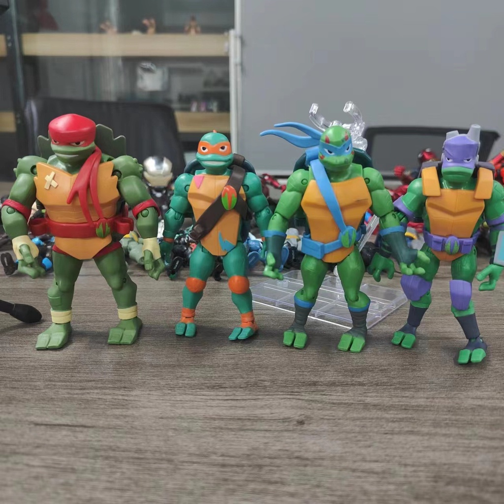 Màu Sắc Mô Hình Đồ Chơi ninja Rùa 12cm 2018