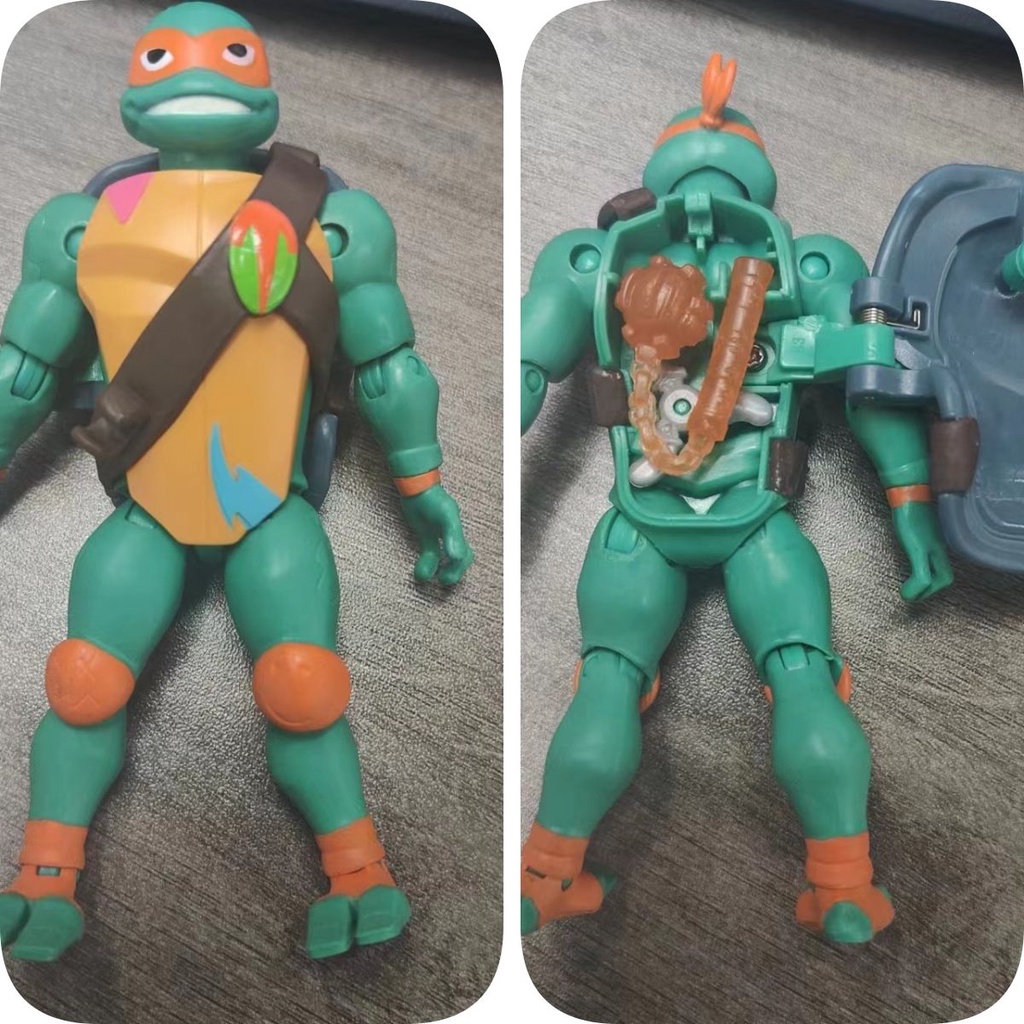 Màu Sắc Mô Hình Đồ Chơi ninja Rùa 12cm 2018