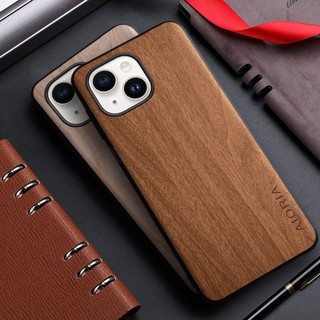 Ốp điện thoại Cho iPhone 15 14 13 Pro Max Plus 5G funda Họa Tiết Gỗ Tre Da Mặt Sau Cho iPhone 15 14 13 Pro Plus Max Case capa