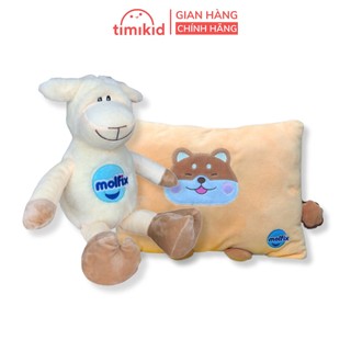 Quà tặng bỉm molfix đáng yêu cho bé - gấu bông/ gối bông
