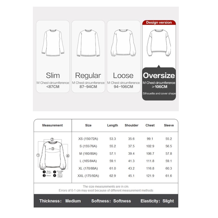 GIORDANO WOMEN V-neck solid color loose sweater 13353772