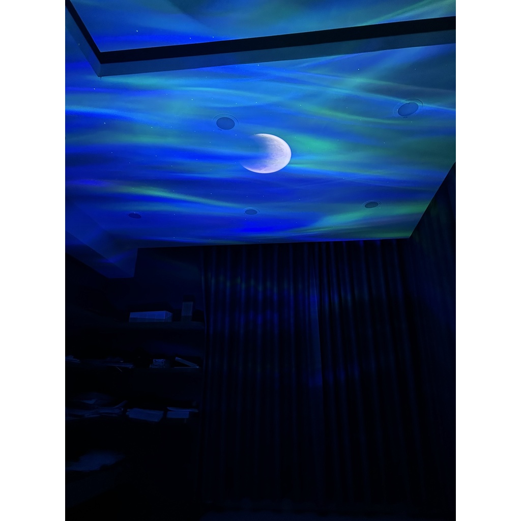 Đèn Thiên Hà V10 Plus 2023 kiêm Loa Bluetooth - Đèn Chiếu Sao, Mặt Trăng, Mây Thiên Hà Cực Đẹp