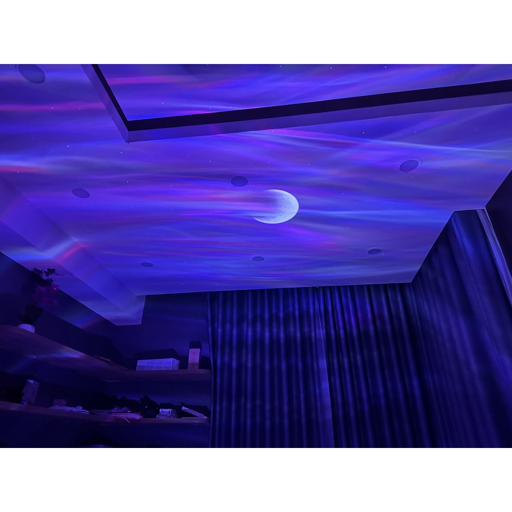 Đèn Thiên Hà V10 Plus 2023 kiêm Loa Bluetooth - Đèn Chiếu Sao, Mặt Trăng, Mây Thiên Hà Cực Đẹp