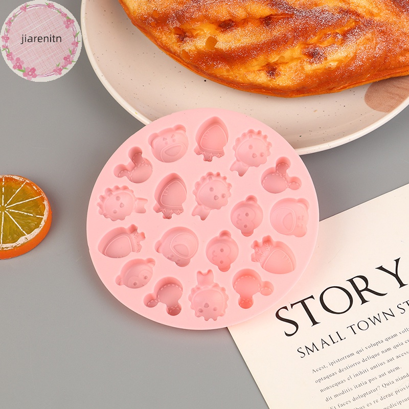 Khuôn Silicon Làm Bánh donut Trái Cây mini diy