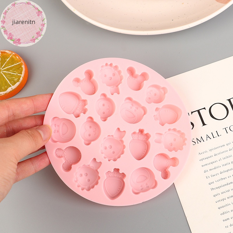 Khuôn Silicon Làm Bánh donut Trái Cây mini diy