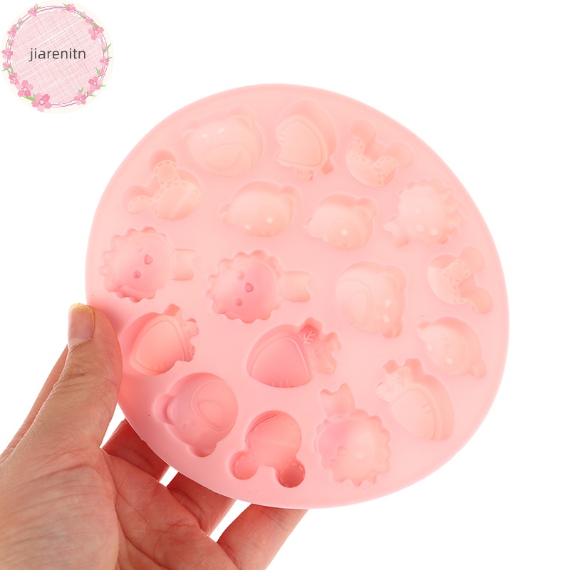 Khuôn Silicon Làm Bánh donut Trái Cây mini diy