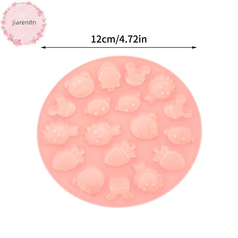 Khuôn Silicon Làm Bánh donut Trái Cây mini diy