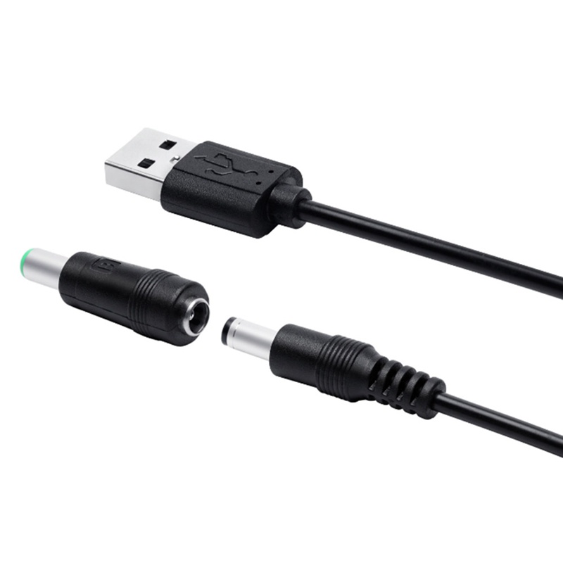 Cáp Sạc 8 Trong 1 5v usb Sang dc 5.5x2.1mm 3.5mm 4.0mm 4.8mm 6.4mm 5.5x2.5mm 6.3mm Cho Loa