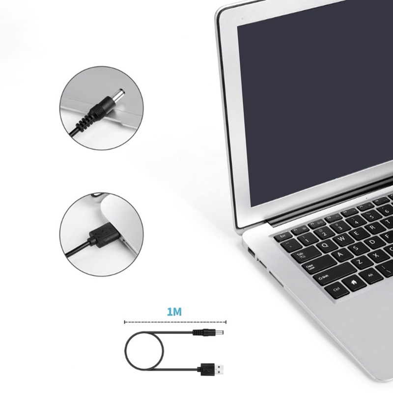 Cáp Sạc 8 Trong 1 5v usb Sang dc 5.5x2.1mm 3.5mm 4.0mm 4.8mm 6.4mm 5.5x2.5mm 6.3mm Cho Loa