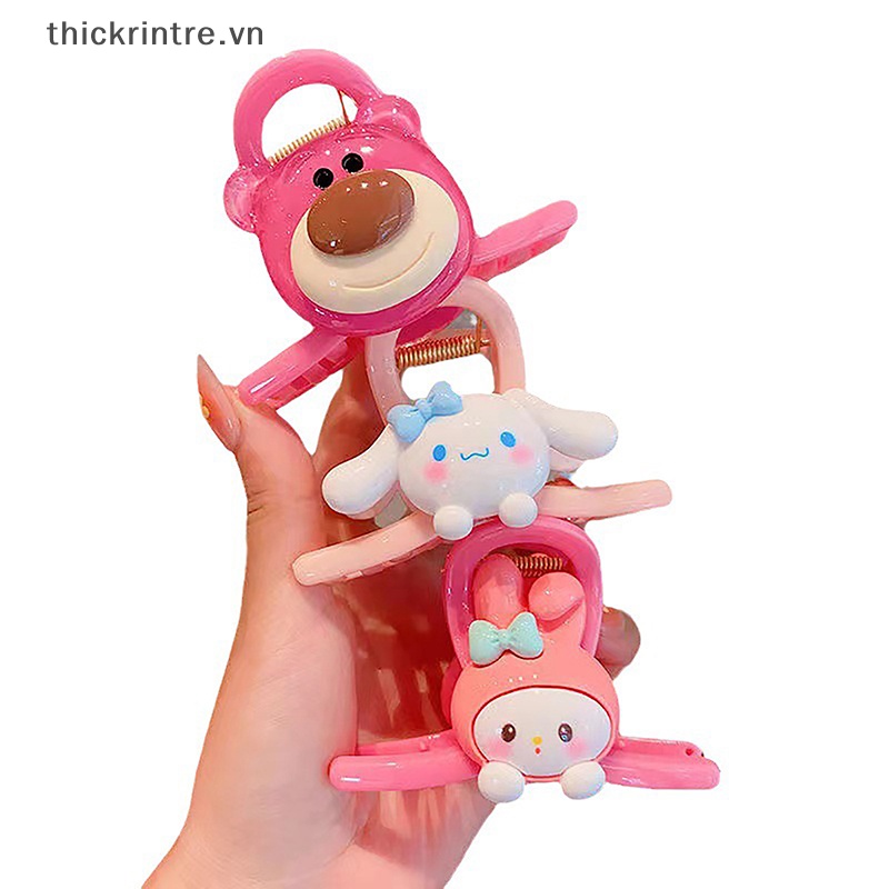 SANRIO Kẹp Tóc Hình Cá Mập kuromi my melody cinnamoroll Dễ Thương Cho Bé vn