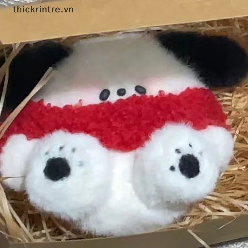 Th Mới Móc Chìa Khóa Hình Chú Chó Nhồi Bông Đáng Yêu Trang Trí Xe Hơi / Túi Xách / Quà Tặng vn