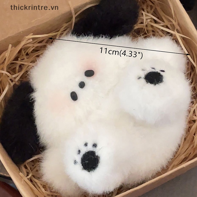 Th Mới Móc Chìa Khóa Hình Chú Chó Nhồi Bông Đáng Yêu Trang Trí Xe Hơi / Túi Xách / Quà Tặng vn