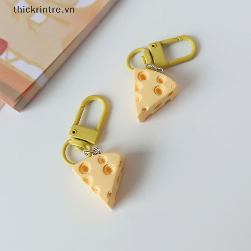 Th Móc Khóa Phô Mai Khối Pho Mát Dễ Thương Cho Nữ Sinh vn