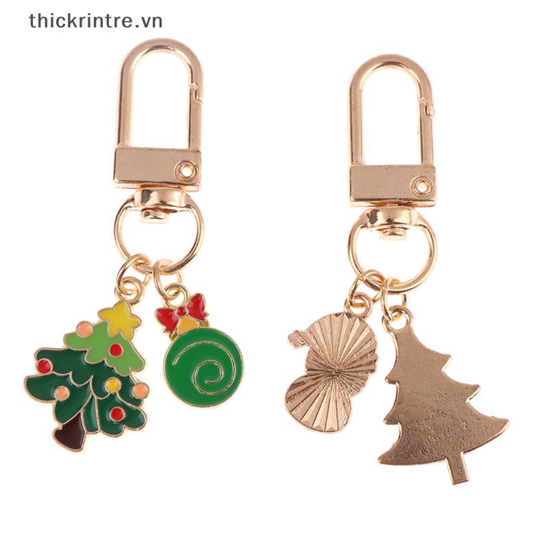 Th Móc Khóa Hoạt Hình Cây Thông Giáng Sinh Dễ Thương Làm Quà Tặng Móc Khóa Cho Bạn Bè Tai Nghe Ba Lô souvenir vn