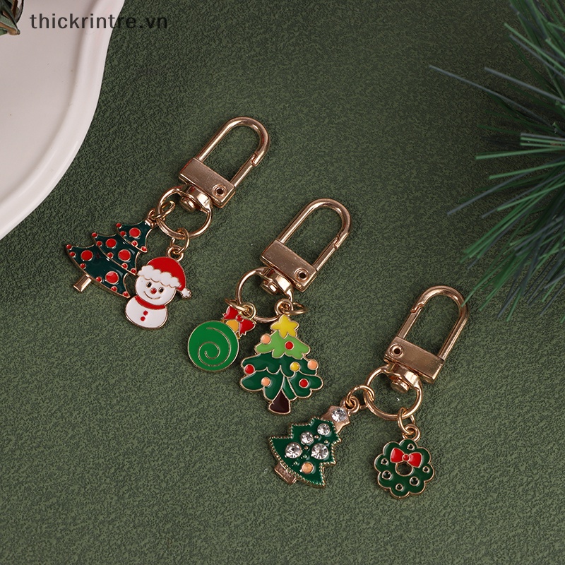 Th Móc Khóa Hoạt Hình Cây Thông Giáng Sinh Dễ Thương Làm Quà Tặng Móc Khóa Cho Bạn Bè Tai Nghe Ba Lô souvenir vn