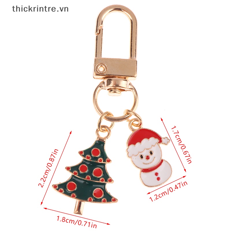 Th Móc Khóa Hoạt Hình Cây Thông Giáng Sinh Dễ Thương Làm Quà Tặng Móc Khóa Cho Bạn Bè Tai Nghe Ba Lô souvenir vn