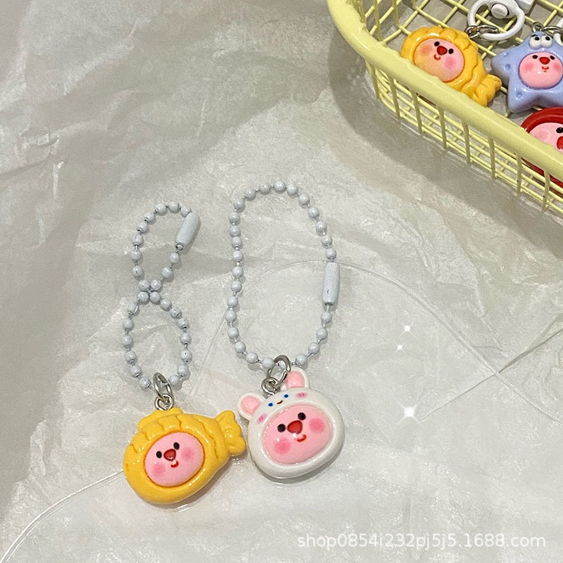 Dễ Thương Móc Chìa Khóa Hình Chú loopy ruby Đáng Yêu