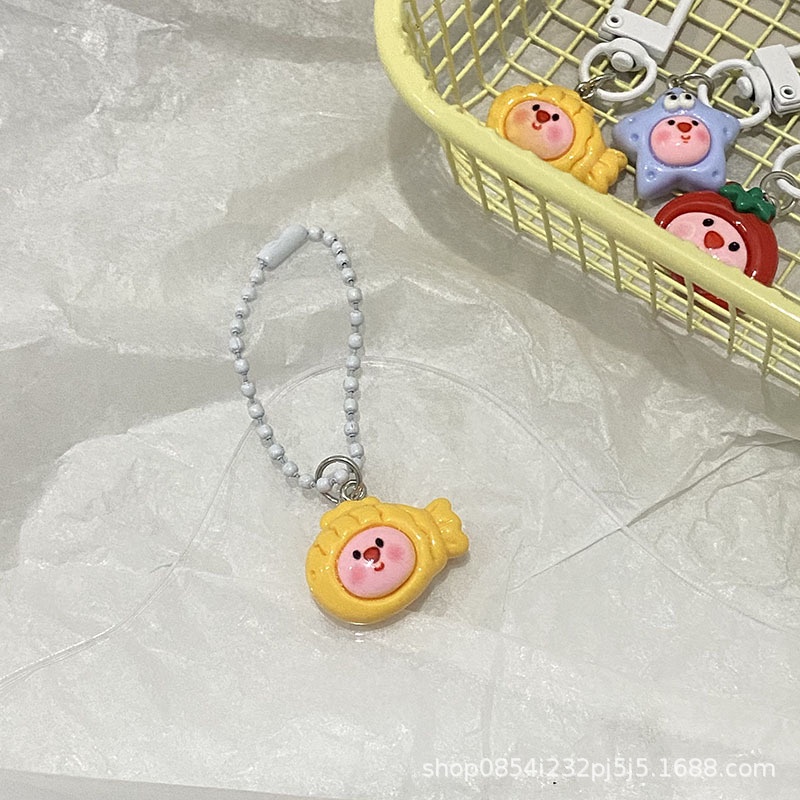 Dễ Thương Móc Chìa Khóa Hình Chú loopy ruby Đáng Yêu