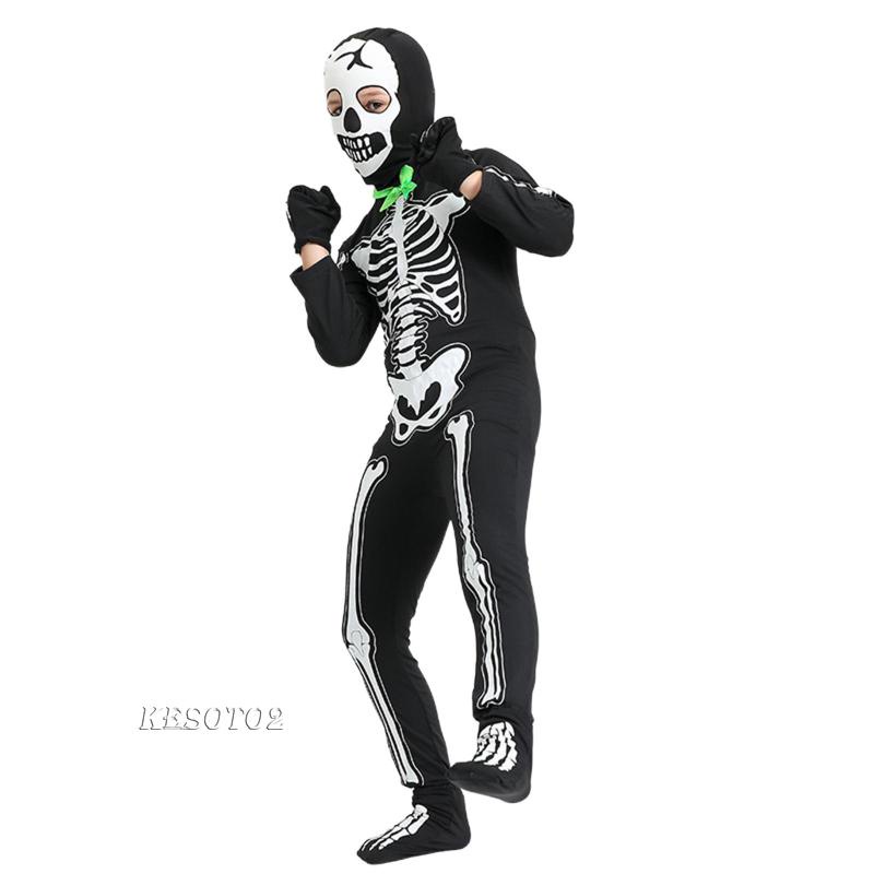 Bộ Đồ Hóa Trang Bộ Xương halloween Độc Đáo Cho Bé