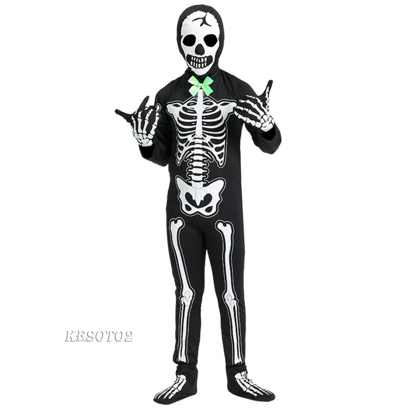 Bộ Đồ Hóa Trang Bộ Xương halloween Độc Đáo Cho Bé