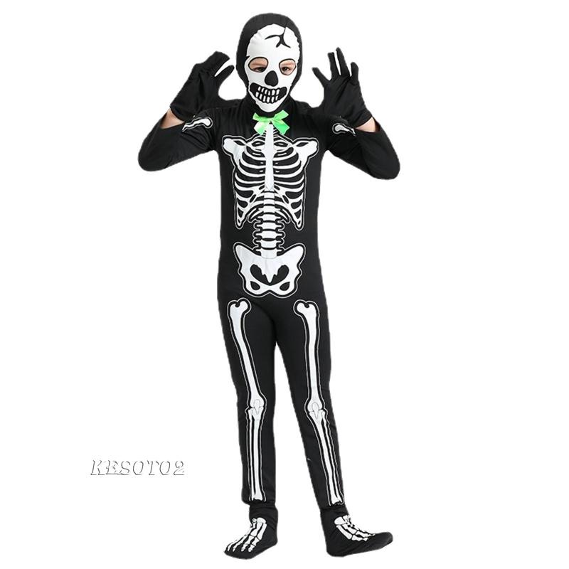 Bộ Đồ Hóa Trang Bộ Xương halloween Độc Đáo Cho Bé