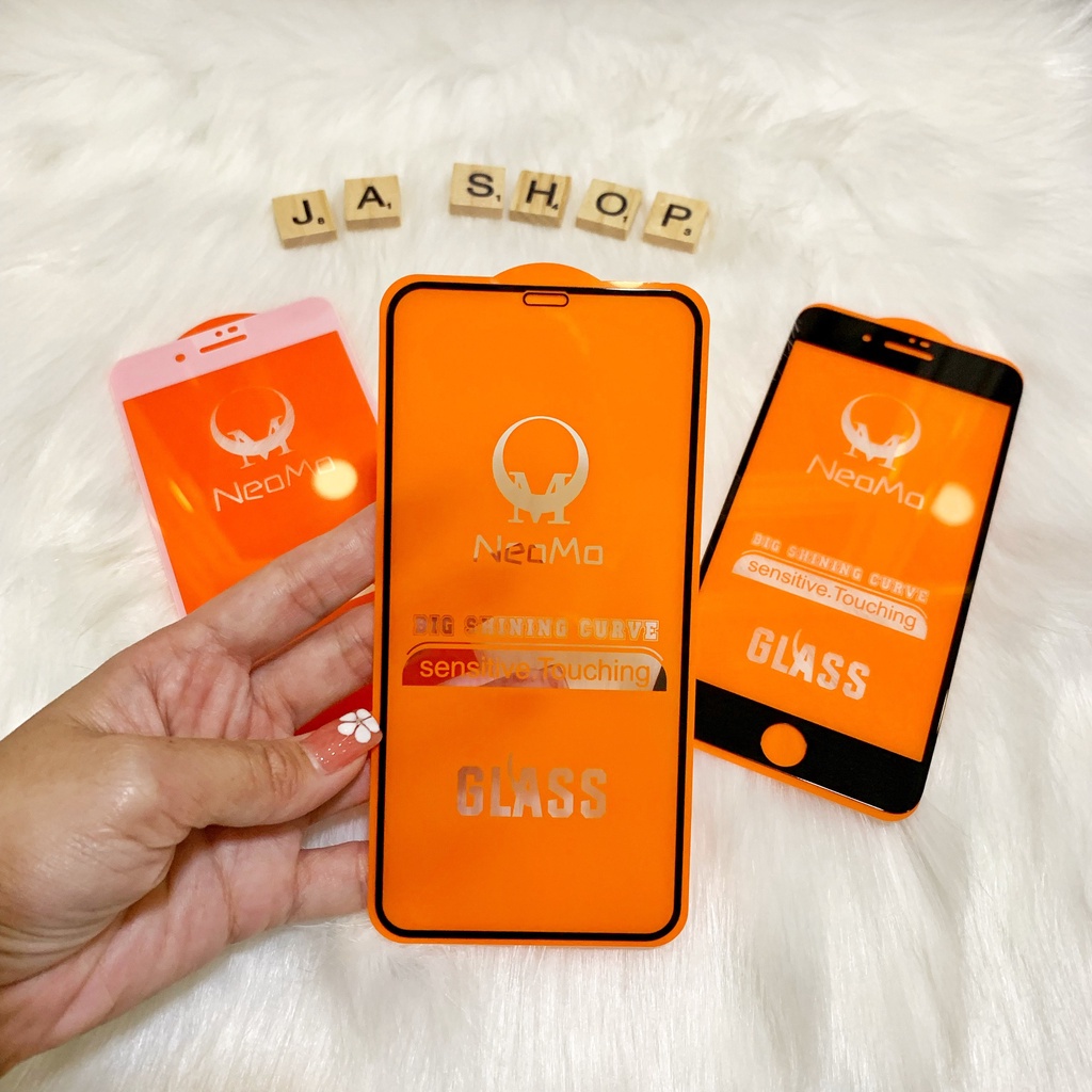 Kính Cường Lực Full Màn Hình 21D NEOMO Siêu Hot iPhone 6 tới 14 promax