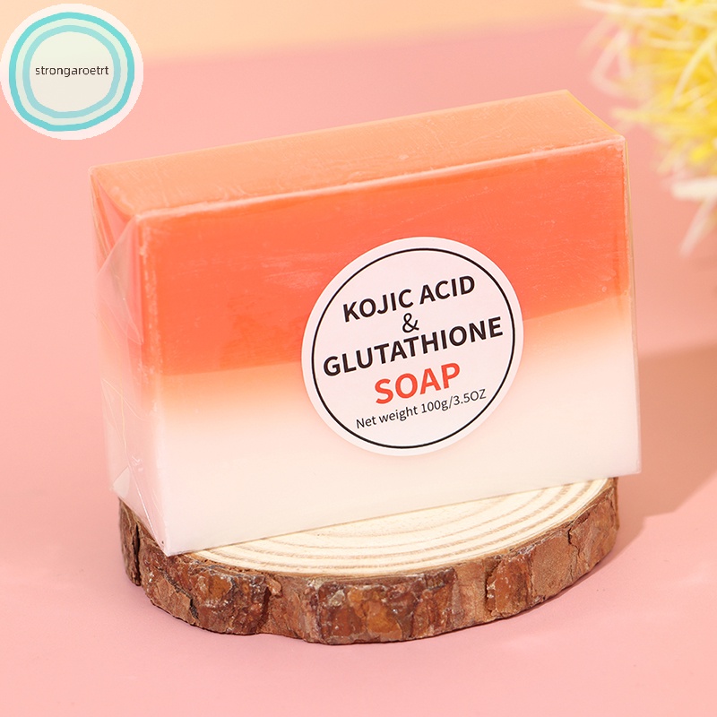 Xà Phòng Rửa Mặt kojic acid handmade Làm Sáng Da