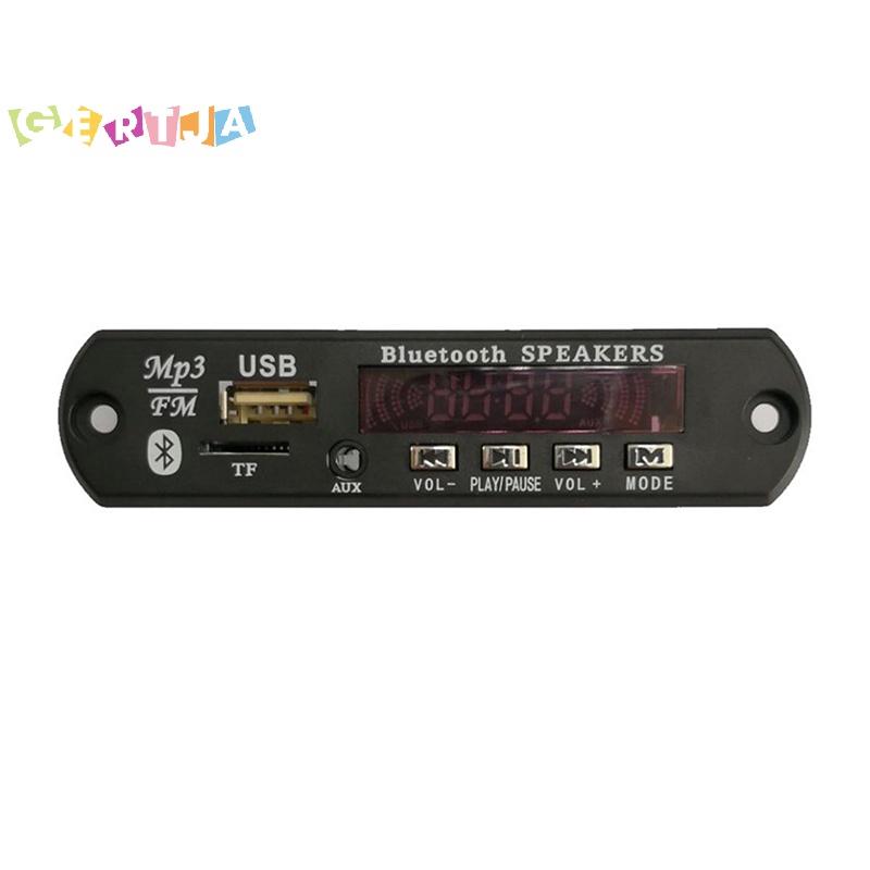 Mô-đun Giải Mã Âm Thanh usb tf fm bluetooth 5.0 9v-12v mp3 wma Màn Hình Màu Điều Khiển Từ Xa Cho Xe Hơi