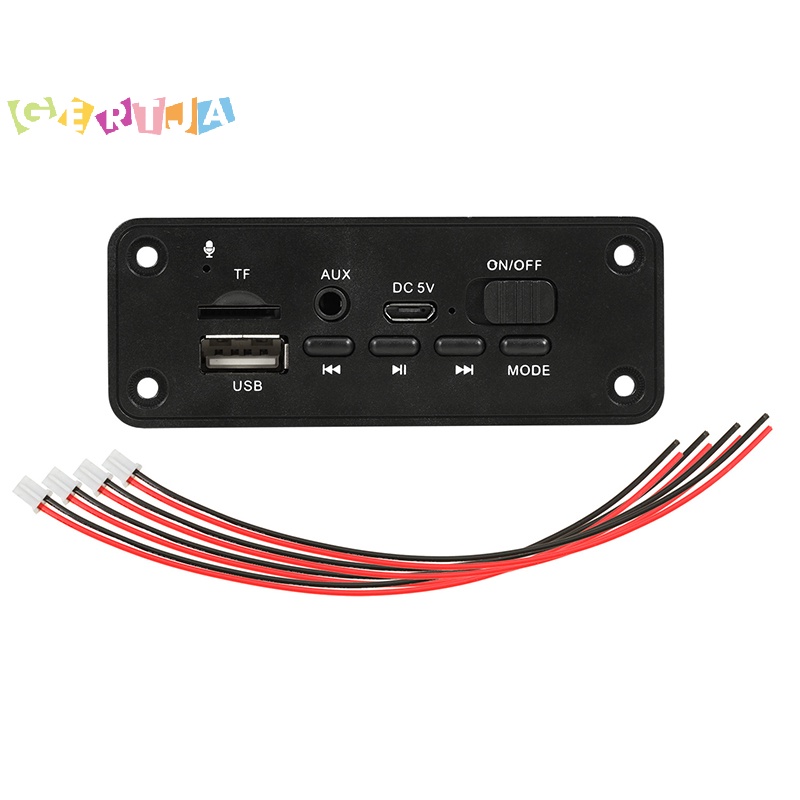 Mô Đun Giải Mã radio fm bluetooth 5.0 mp3 2 * 3w Chuyên Dụng Cho Xe Hơi