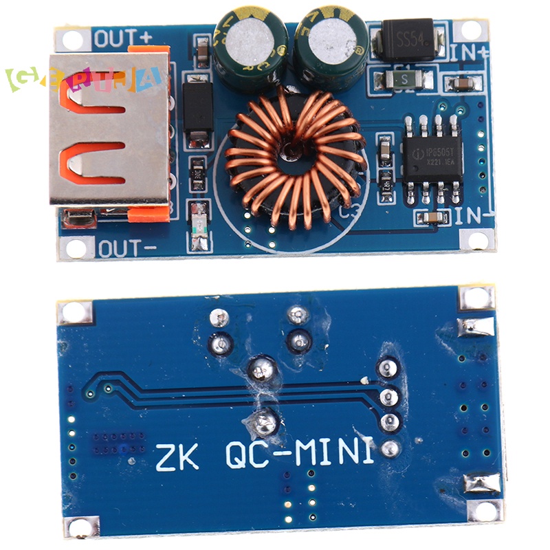 Mô Đun Hạ Áp usb dc 12v 24v Sang qc3.0 Sạc Nhanh Cho Điện Thoại huawei samsung