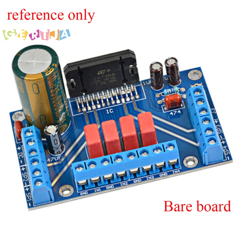 Bộ Khuếch Đại Âm Thanh dc 12v Cho Xe Hơi tda7388 4x41w