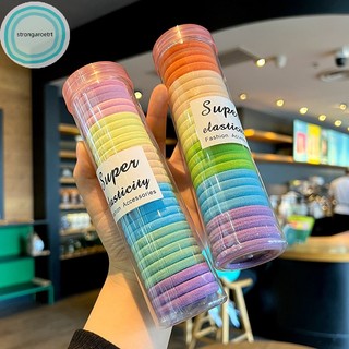 Set 24 dây buộc tóc co giãn tốt kèm hộp đựng tiện dụng