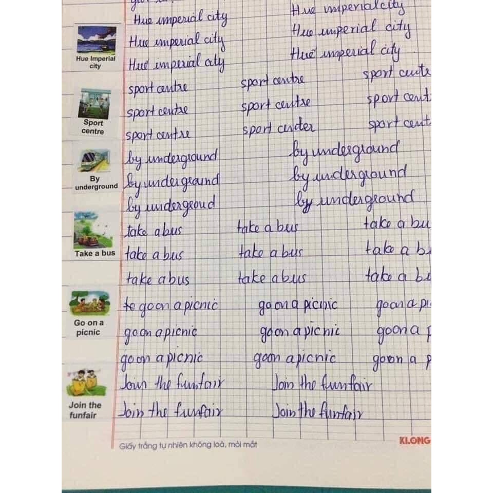 Sticker từ vựng tiếng anh Smart Start lớp 1 đến lớp 5