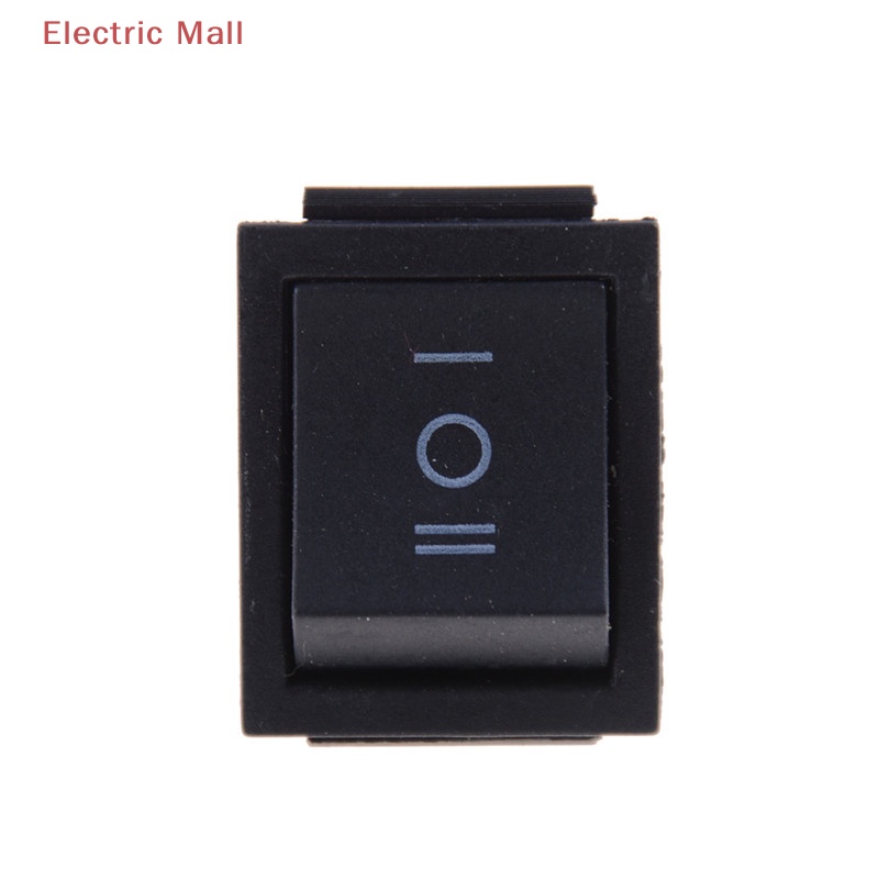 1 Công Tắc Bật / Tắt Màu Đen kcd4 6 pin 16a / 250vac 20a / 125vac M Ii