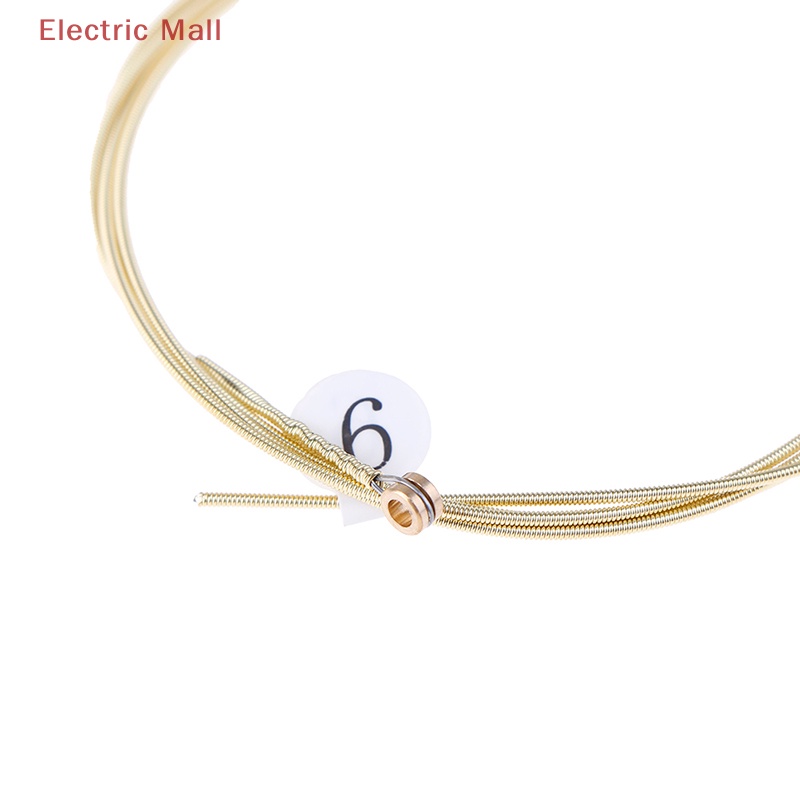 1 set 6 Dây Đàn Ghi Ta Bằng Thép Mạ Niken
