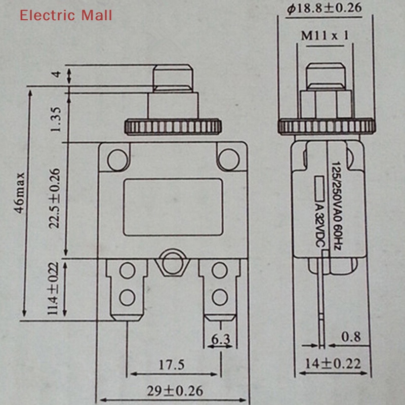 Cầu Chì 3a 4a 5a 6a 8a 10a 15a 20a 30a M