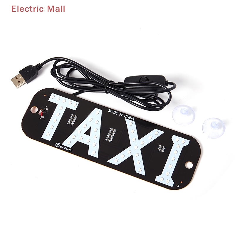 Đèn led 12v 12v Chiếu Sáng Bảng Chỉ Báo taxi / Xe Ô Tô Kèm Cáp usb
