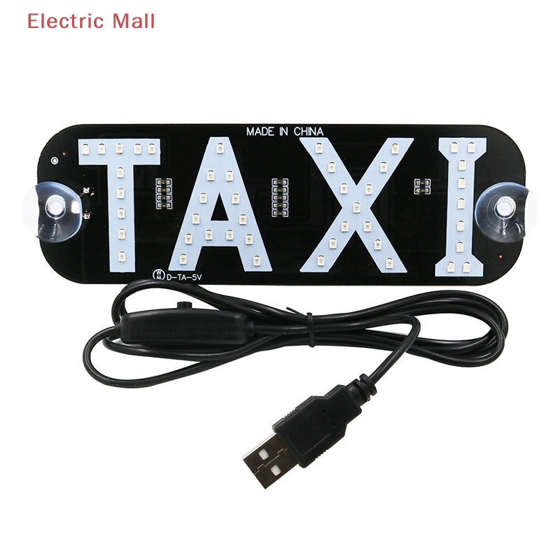 Đèn led 12v 12v Chiếu Sáng Bảng Chỉ Báo taxi / Xe Ô Tô Kèm Cáp usb